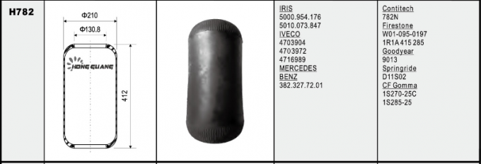 Firestone W01-095-0197 Goodyear 8013 άνοιξη αέρα για τα φορτηγά