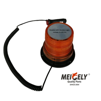 DC10-30V Υψηλής ποιότητας στρογγυλό LED περιστρεφόμενο φως Strobe Amber LED