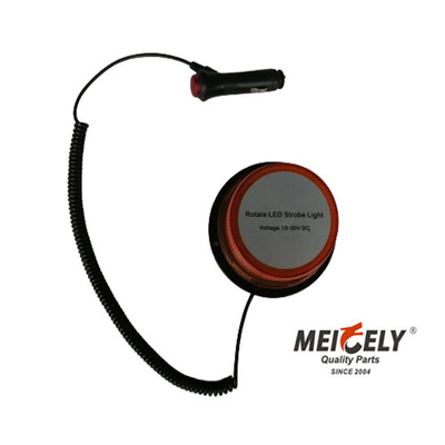 DC10-30V Υψηλής ποιότητας στρογγυλό LED περιστρεφόμενο φως Strobe Amber LED