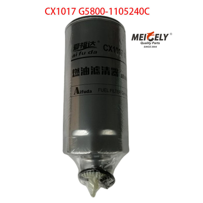 Συλλέκτης CX1017 Φίλτρο καυσίμου κινητήρα G5800-1105240C Για φίλτρο VOL-VO