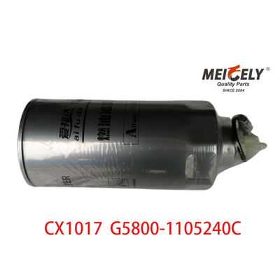 Συλλέκτης CX1017 Φίλτρο καυσίμου κινητήρα G5800-1105240C Για φίλτρο VOL-VO