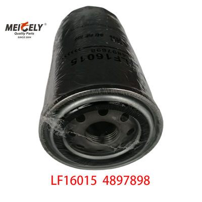 LF16015 Φίλτρο πετρελαίου φορτηγών για Fleetguard Cum-mins Daf με χαρτί φίλτρου + κατασκευή σιδήρου σε OEM Standard Size