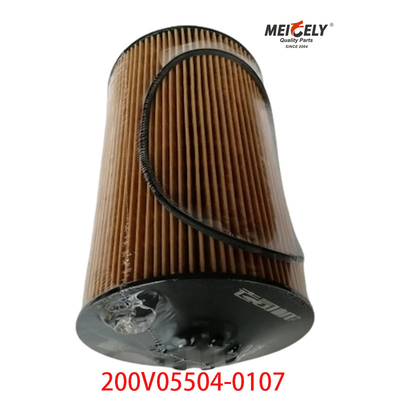 Μηχανή ντίζελ 200V05504-0107 Φίλτρο πετρελαίου Sinotruk SITRAK T7H