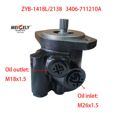 ZYB-1418L/2138 αντλία χειρισμού για βαρέα φορτηγά Hongyan