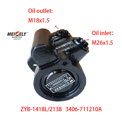 ZYB-1418L/2138 αντλία χειρισμού για βαρέα φορτηγά Hongyan