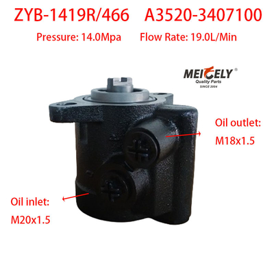 ZYB-1419R/466 Αντλία ενισχύσεως διεύθυνσης A3520-3407100 Για YC6108ZLQB