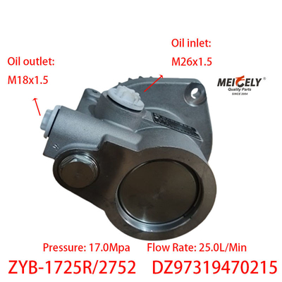 Αρχική DZ97319470215 Shaanxi Delong Truck Power Steering Pump