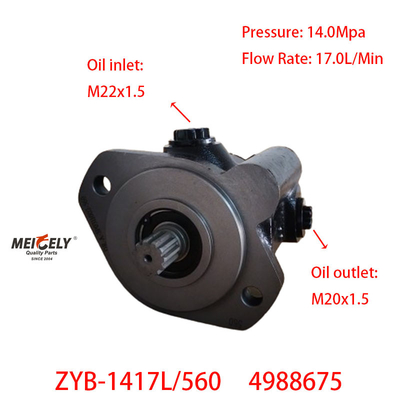 Cummins ISD ISDE 4BT Μηχανή 4988675 Υδραυλική αντλία