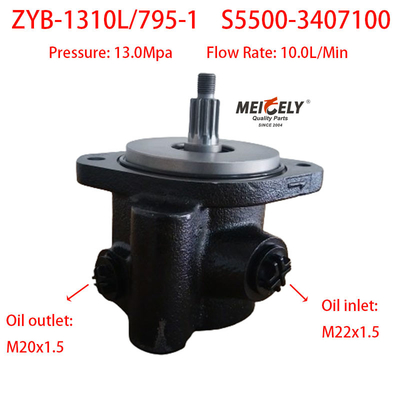 Αποθεματικό ZYB-1310L/795-1 Yuchai Power Steering Pump S5500-3407100