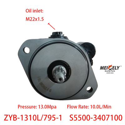 Αποθεματικό ZYB-1310L/795-1 Yuchai Power Steering Pump S5500-3407100