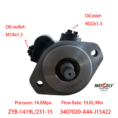 Υψηλής ποιότητας ZYB-1419L/231-15 Weichai Deutz τροφοδοτική αντλία