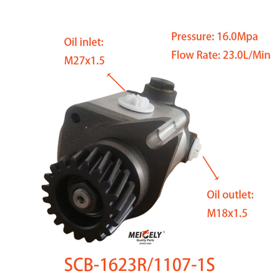 SCB-1623R/1107-1S WD12 Σειράς 19 Δοντιακή Ρυθμιστική Αντλία Για Weichai