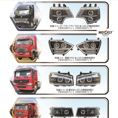 WG9525720025 Sinotruk Haohan N7G Φώτα LED για HOWO
