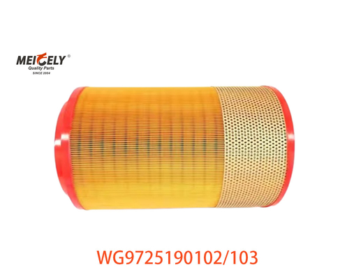Κέντρο φίλτρου αέρα WG9725190102 Για την SINOTRUK HOWO WG9725190103