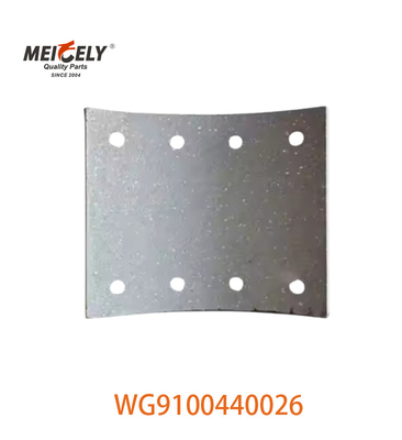 Φραγική επένδυση WG9100440026 για βαρύ φορτηγό SINOTRUK HOWO WG9100440028