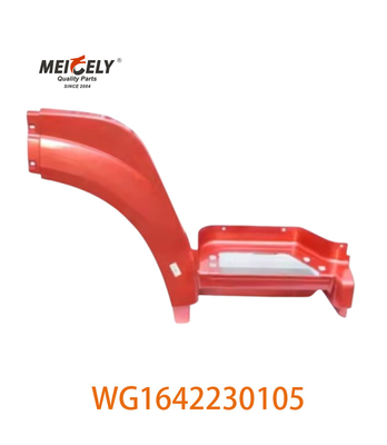 Πρωτότυπο μπροστινό αριστερό φεντερ WG1642230105 για βαρύ φορτηγό Sinotruk Howo