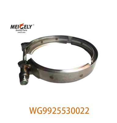 Τμήματα κινητήρα γνήσια WG9925530022 Intercooler Hose Clamp για φορτηγό SINOTRUK