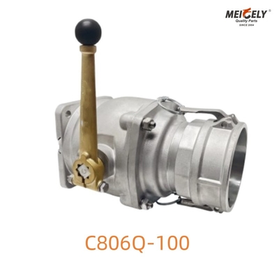 C806Q-100 Ανθεκτική βαλβίδα σφαίρας εκφόρτωσης για βαρέα δεξαμενοφόρα