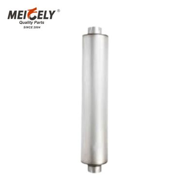 Mack Truck Exhaust Muffler 2ME3140M 9 ιντσών στρογγυλό σχεδιασμό 51 ιντσών μήκος αλουμινωμένο ατσάλι
