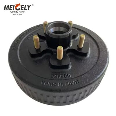 Υψηλής ποιότητας τύμπανο φρένων OEM MK529942 6 τρύπες πίσω τύμπανο φρένων PS125 Τμήματα φορτηγών