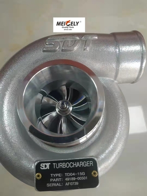 Στροβιλοσυμπιεστής 49189 00501 AF0739 TD04-15G μηχανών diesel μετάλλων